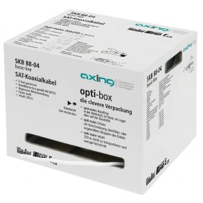 Coaxkabel 3,7 -7 mm Hvid