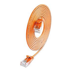 CAT6 Light Patchkabel rund, � 2,8mm, Orange