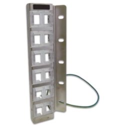 WKS Vertikal 12 port patch panel