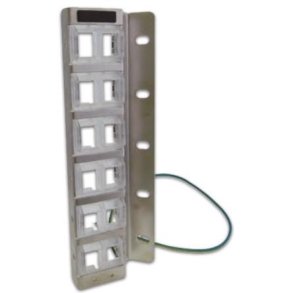 WKS Vertikal 12 port patch panel