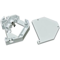 Wirewin DIN adapter for 1 keystone plastik