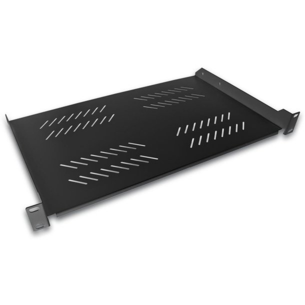 Wirewin 19" Rackhylde Dybde 280mm 1HE Sort
