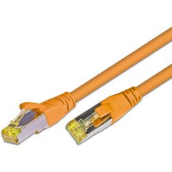 CAT6A HQ Patchkabel, S/FTP, LSOH, Orange