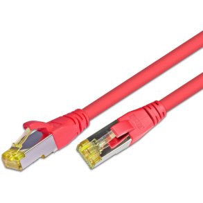 CAT6A HQ Patchkabel, S/FTP, LSOH, R�d