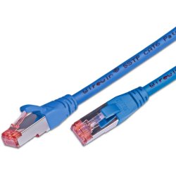 CAT6 Patchkabel, S/FTP, LSZH Bl