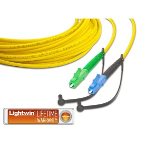 Lightwin LSP-09 LC/APC-LC Simplex Fiberkabel | OS2