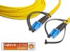 Lightwin LDP-09 LC-LC Duplex Fiberkabel | OS2 Standarden