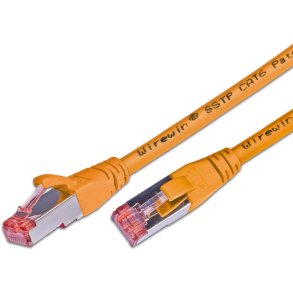 CAT6 Patchkabel, S/FTP, LSZH Orange