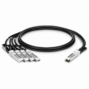 Lightwin LWO-DAC-B-QSFP-1M passivt 40G QSFP+ til 4x 10G SFP+ Direct Attach Copper breakout-kabel 1 meter