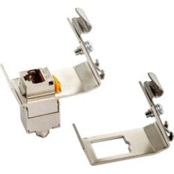 Wirewin DIN adapter for 1 keystone metal