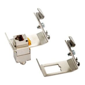 Wirewin DIN adapter for 1 keystone metal