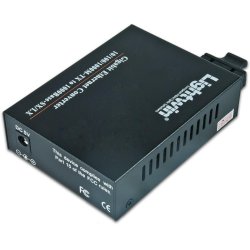 Lightwin Media converter, SC, Single mode