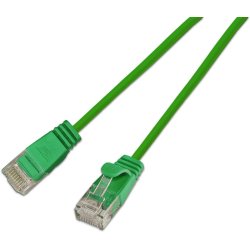 CAT6 Light Patchkabel rund, &Oslash; 2,8mm, Gr&oslash;n