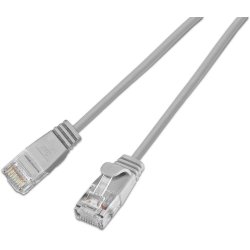 CAT6 Light Patchkabel rund, &Oslash; 2,8mm, Gr&aring;