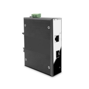 SICO-2P-1T1F Industrielt Mediekonverter | 1x GB RJ45 + 1x GB SFP | DIN