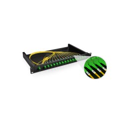 1 x 16 PLC Fiber Splitter, 1U SC/APC, Singlemode