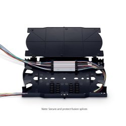 24 Fibers Fusion Splice kasette, 0.72&amp;quot; x 6.26&amp;quot; x 4.13&amp;quot;