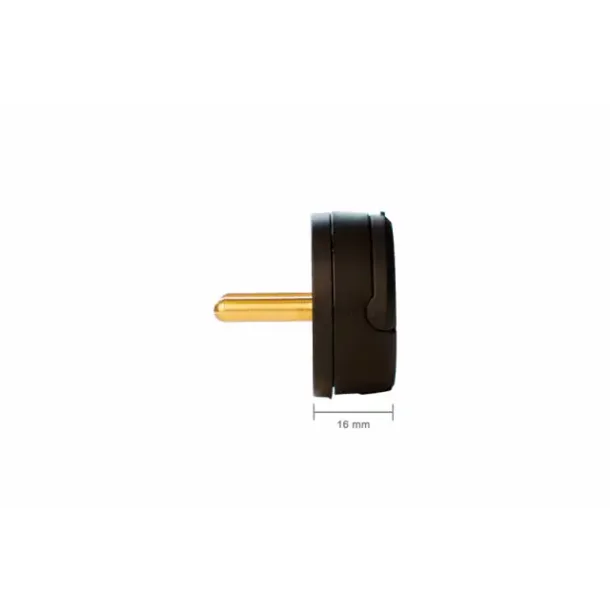 Compact Stikprop 16 mm Sort