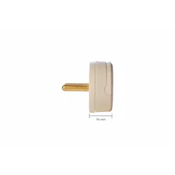 Compact Stikprop 16 mm Hvid 