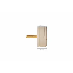 Compact Stikprop 16 mm Hvid 