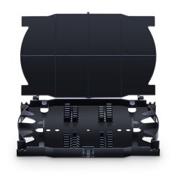24 Fibers Fusion Splice kasette, 0.72&amp;quot; x 6.26&amp;quot; x 4.13&amp;quot;