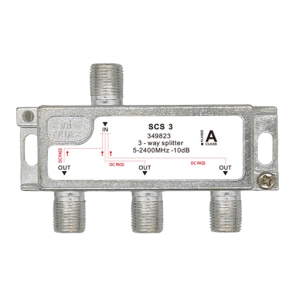 TRIAX 349823 SCS-3 3 splitter -9,5 dB