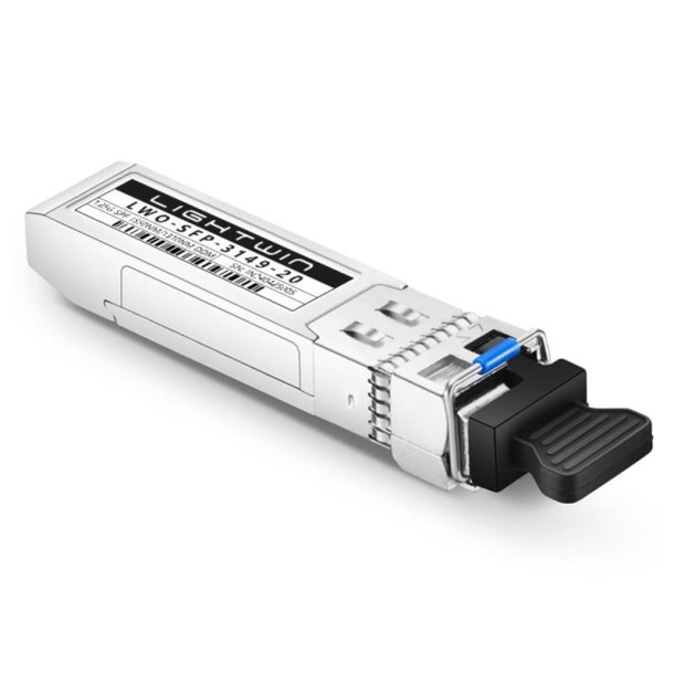 1.25 Gbit SFP BiDi, 1310nmTX/1490nmRX, 20km, DDM, LC-Simplex, Singlemode