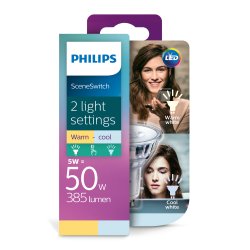 Philips LED  50 watt  Farveskift 