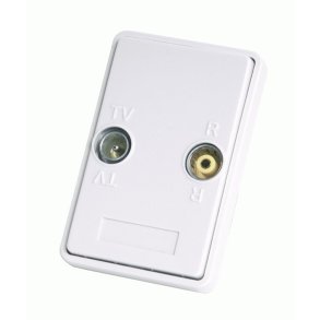 Freja T0B-H Stikd&aring;se, hvid