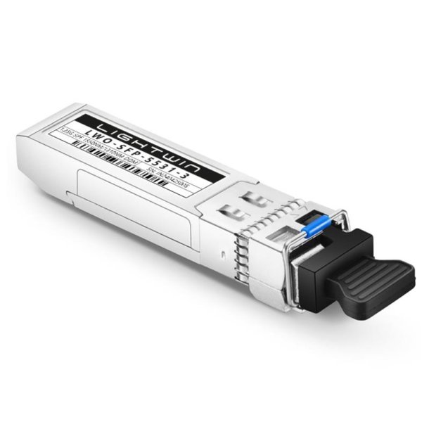 1.25 Gbit SFP BIDI, 1550nmTX/1310nmRX, 3km, DDM, LC-Simplex, Singlemode