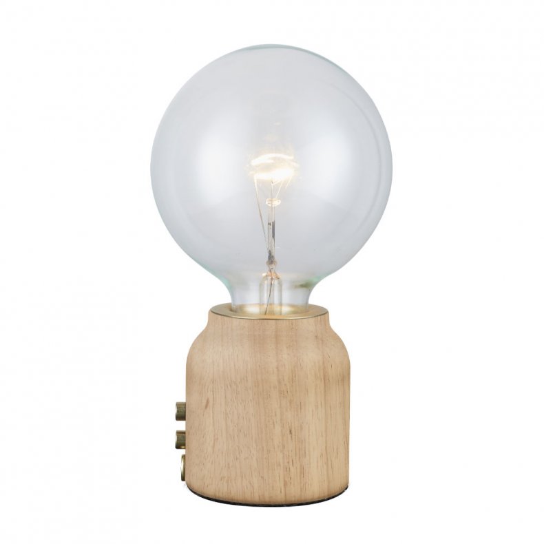 BASE ONE Bordlampe lys-tr