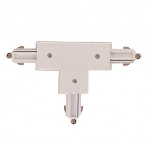 T-CONNECTOR 3-ways f. Halo-Track  hvid