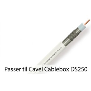�ren HQ 113 HFFR Koaksialkabel Klasse A+ 7 mm 250 meter | Trishield Coax