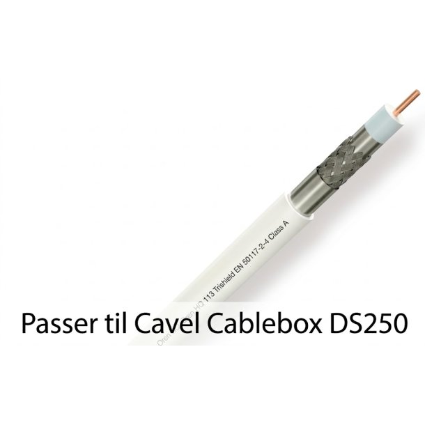 �ren HQ 113 HFFR Koaksialkabel Klasse A+ 7 mm 250 meter | Trishield Coax