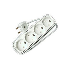 Stikd&aring;se T13 4R u/jord 5m hvid