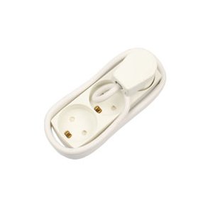 Stikd&aring;se T11 3R m/jord 1,5m hvid