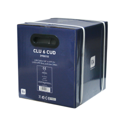 CAT6 U/UTP CLU 6 CUD HVID Halogenfri