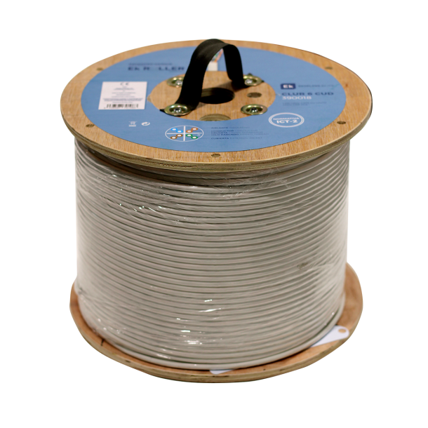 Openetics CAT6a 500 tr&aelig;tromle hvid