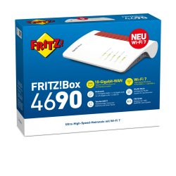 FRITZ!Box 4690 10G Router med Wi-Fi7