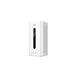 Grandstream GWN7072 hvid Tri-Band Wi-Fi 7 router med 10G Combo port og stilrent, tidsl�st t�rndesign