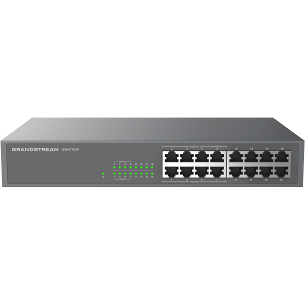 Grandstream GWN 7702 16 port Unmanaged switch