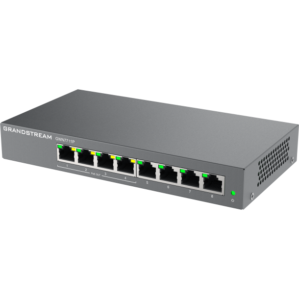 Grandstream GWN 7711P L2-Light managed 8 Port, 4 PoE