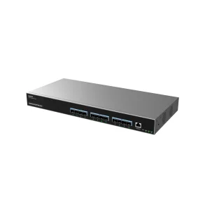 Grandstream GWN7832 Enterprise Layer 3 core- og aggregeringsswitch med 12 dedikerede 10G SFP+ fiberporte