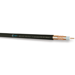 Coax kabel HD 113 Cu/Cu PE-500m