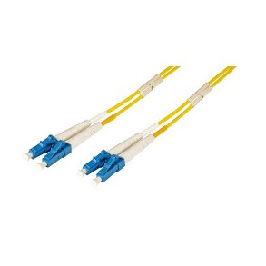 Fiberpatchkabel LC-LC OS2, LSZH, duplex