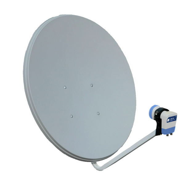 EkPlus Parabol 80 cm Galvaniseret 2 pak  