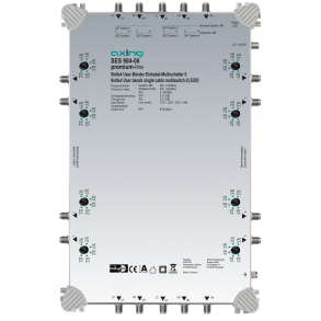 Axing SES 984-06 Single cable multiswitch (SCR) | 9 in 8X4 ud 