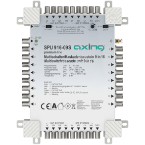 Axing Multiswitch 9/16 SPU 916-09S