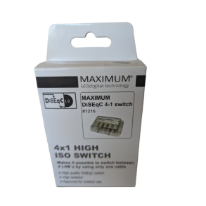 Maximum 4x1 DiSEqC (lagersalg)