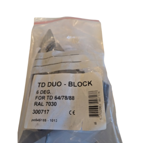 Triax Duo block TD64/78/88 Gr� (lagersalg)